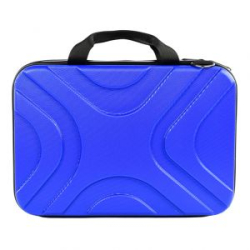 Чехол жесткий Garry Zonter "Звезда" размер (35*24*8) синий