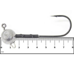 Призëр Джиг-головка на крючке BKK № 10.0 120* с дополнительной нижней петлей 8,0г.