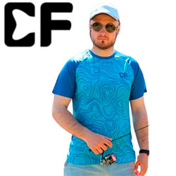 CF Maps blue Футболка