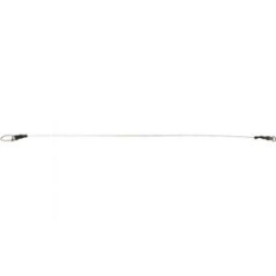 Поводок Mikado Jaws Jerk сталь, жёсткий 25см (застёжка №2, вертлюг №2, 24кг.) 2 шт (Арт.HDJ04-25-24)