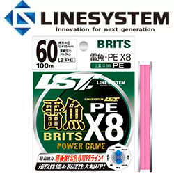 LineSystem Raigyo Britz PE X8 Pink 100m 