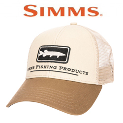 Simms Musky Icon Trucker, Tan