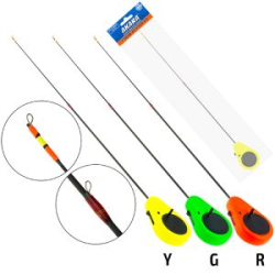 Удочка зимняя Akara Detent M 400 (2,0-8,0 гр.) Red 2х. составной хлыст