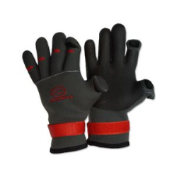 Перчатки неопр. Sharks fishing gloves-70 уплотн., сер., р-р XL (Kosadaka) SK70-XL