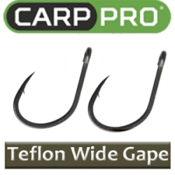 Carp Pro Black Teflon Wide Gape