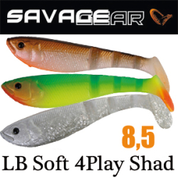 Savagear LB Soft 4Play Shad 8,5