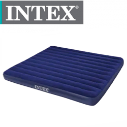 Intex Матрас кемпинговый 3-х местный 183х203х25см