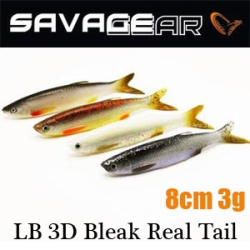 Savagear LB 3D Bleak Real Tail 8 3g 5pcs