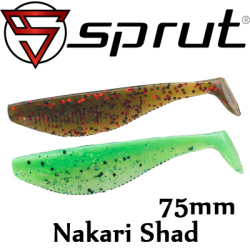 Sprut Nakari Shad 75mm/2,9g