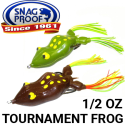 Snag Proof Tournament Frog 1/2 Oz