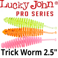 Lucky John Pro Series Trick Worm 2.5"