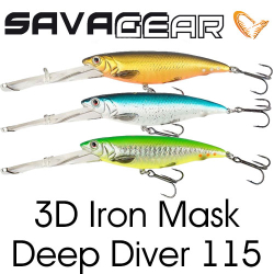 Savage Gear 3D Iron Mask Deep Diver 115 31g SF