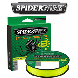 SpiderWire Stealth Smooth 8 Braid Hi-Vis Yellow 150м