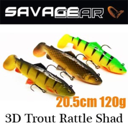 Savagear 3D Trout Rattle Shad 20.5 120g