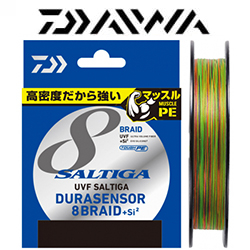 Daiwa UVF Saltiga Dura Sensor 8Braid +Si² [10m x 5colors] 400m