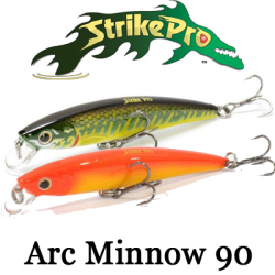 Strike Pro Arc Minnow 90 (JL-120F)