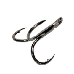 Крючки тройные KOI "6063", размер 4 (INT), цвет BN (10 шт.)