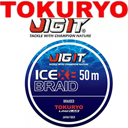 Jig It x Tokuryo Ice Braid X8 Blue 50m