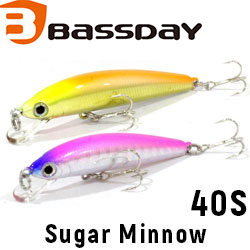 Bassday Sugar Minnow 40S