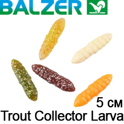 Balzer Trout Collector Larva 5см