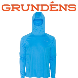 Grundens Solstrale Hoodie, Coastal Blue