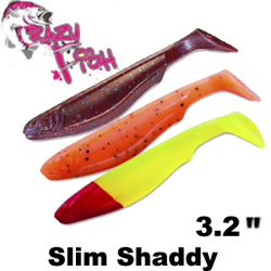 Crazy Fish Slim Shaddy 3.2"