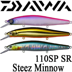 Daiwa Steez Minnow 110SP SR