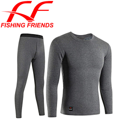 Fishing Friends Warm Factor Комплект термобелья Тёмно-серый 