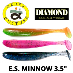 Grows Culture Diamond E.S. minnow 3.5"