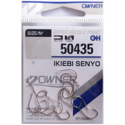 Крючок Owner Ikiebi Senyo Nickel №2 14шт