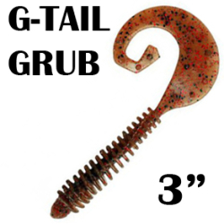 Reins G-Tail Grub 3"