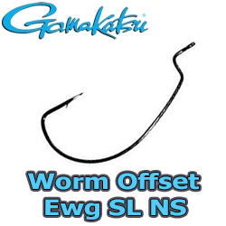 Gamakatsu Worm Offset Ewg SL NS