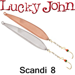 Lucky John Scandi с цеп. и крючком 8гр.