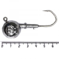 Призёр джиг-головка на крючке 5/0 60гр. 2шт.