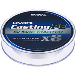 Шнур Varivas Avani Casting PE Max Power x8 Shore Master [White] 200m #0.6 (14.5lb) (4513498104946)