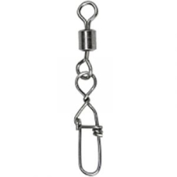 Вертлюг с карабином Norstream Rolling swivel Germany snap (10 шт.) № 8