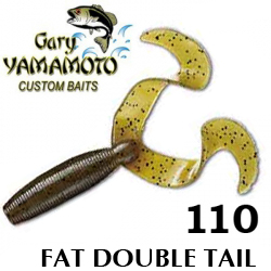 Gary Yamamoto Fat Double Tail 110