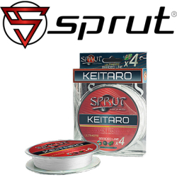 Sprut Keitaro Ultimate Braided Line x4 140m Crystal White