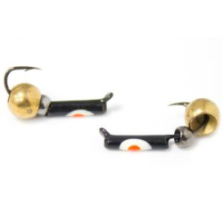 Мормышка Столбик №1,5 (бч)+ шар золото/ блэкникель(0,62)