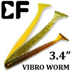 Crazy Fish Vibro Worm 3,4"