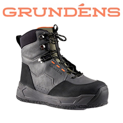 Grundens Bedrock Wading Boots - Felt, Anchor