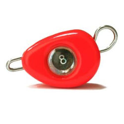 Груз крашеный разборная чебурашка "САПОГ" 8 гр., цвет 01- красный GCR(S)C-08-01 10 шт