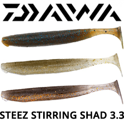 Daiwa Steez Stirring Shad 3.3