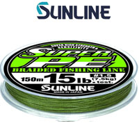 Sunline NEW Super PE 150m (Dark Green) 