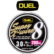 Duel PE Super X-Wire 8 200m 5Color