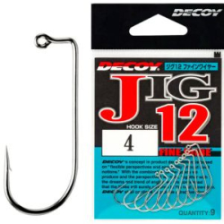 Крючок Decoy JIG12 Fine Wire #6