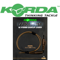 Korda Dark Matter Leader QC Hybrid Clip Gravel