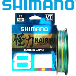 Shimano Kairiki 8 PE 150м Multi Color