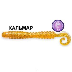 Силиконовая приманка Crazy Fish Active Slug 4" 31-100-9-6 цв. caramel (карамель)