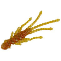 Силиконовая приманка Russian Bass - Рак 2,5" 64мм (8 шт/уп) цвет #020, активный аттрактант.